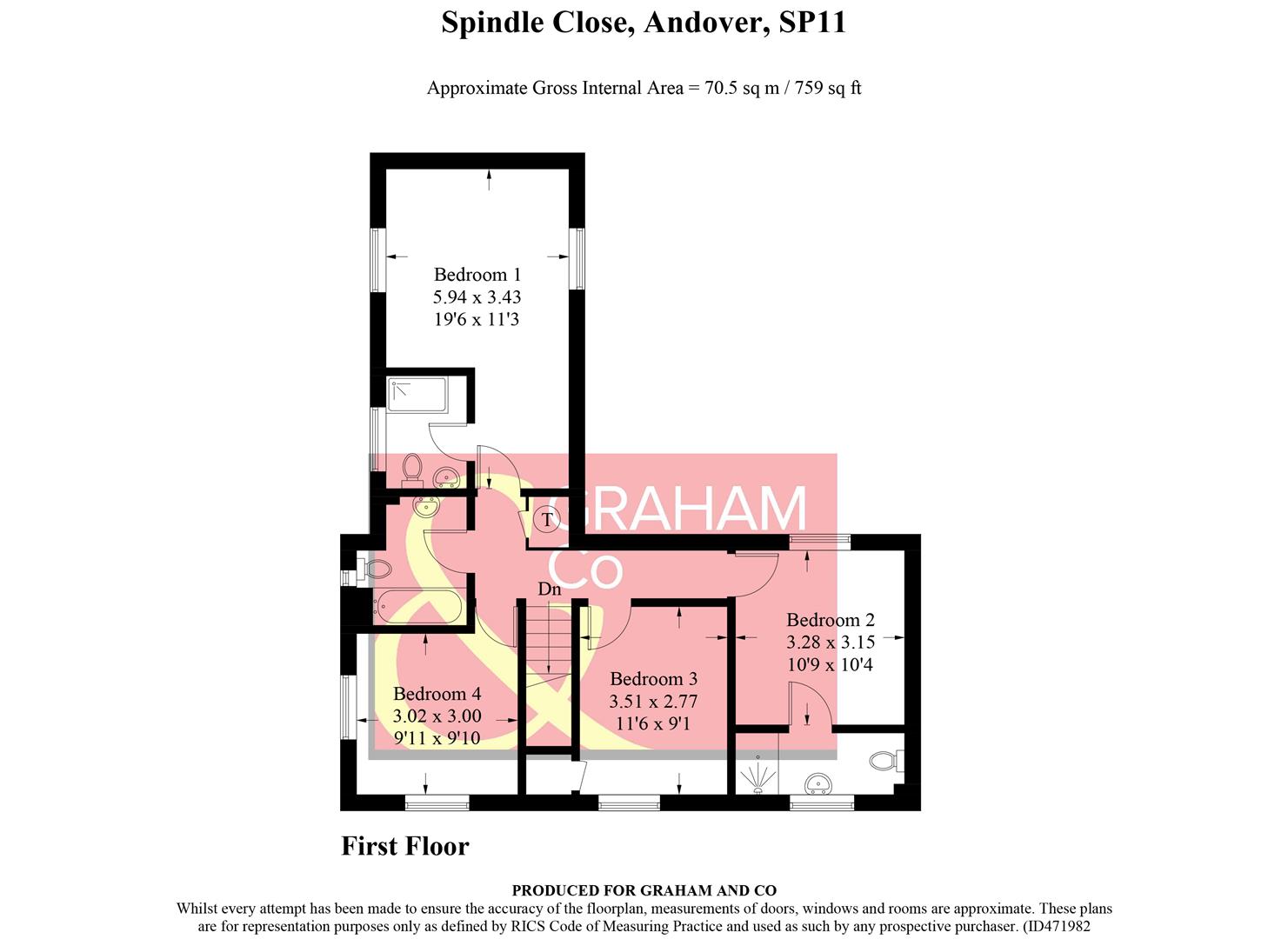 Spindle Close, Andover Graham & Co