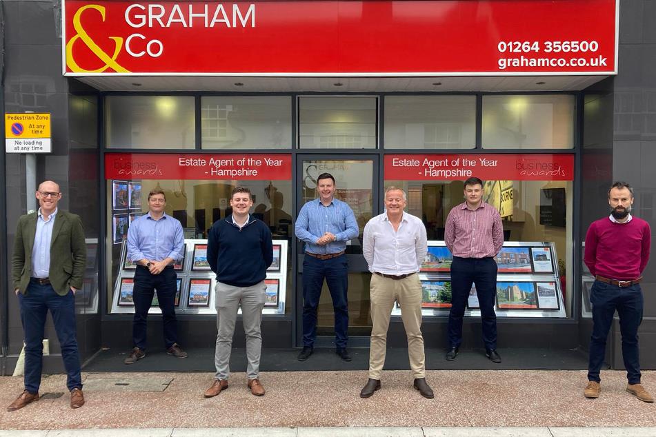 Graham & Co Estate Agency Team Raise Funds for Andover Food Bank